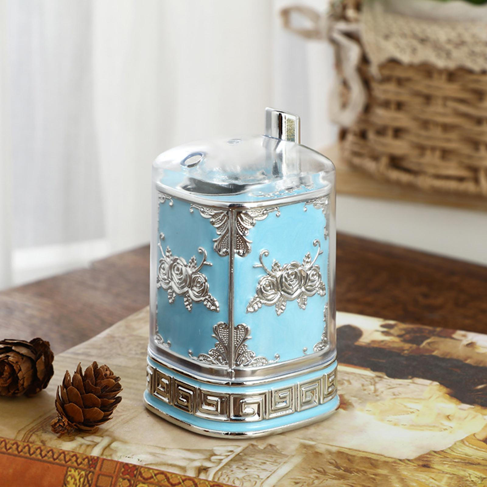 

Коробка для зубочисток, контейнер, декоративный диспенсер для кухни, загородного дома Silver Blue