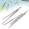 10Pcs Stainless Steel Dental Mirror Handle No Mirror Dentist Tool for Dental Examination Single Handle