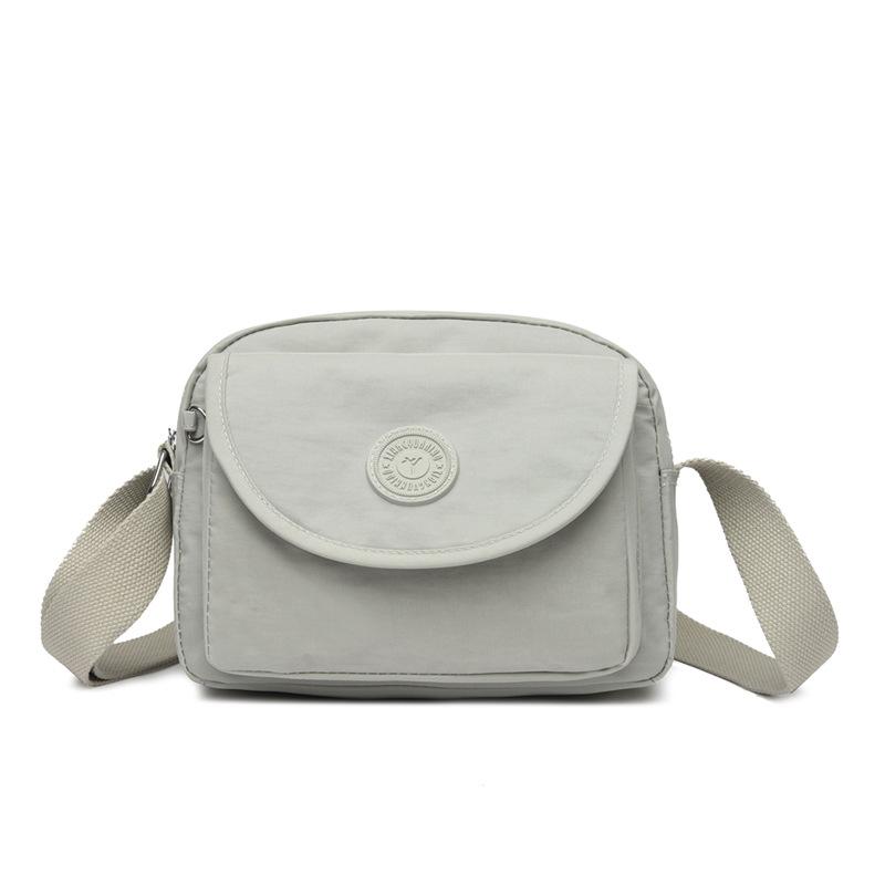 Small Square Bag Women's Shoulder Bag Nylon Crossbody Bag Mobile Phone Bag