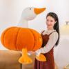 Up Pumpkin Dress Goose Animal Plush Toy Kids Birthday Gift Decorations Home