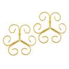 2Pcs Plant Stem Support Holder Heavy Duty Metal Indoor Outdoor Monstera Plant