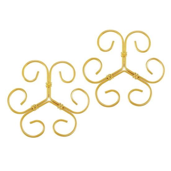 2Pcs Plant Stem Support Holder Heavy Duty Metal Indoor Outdoor Monstera Plant