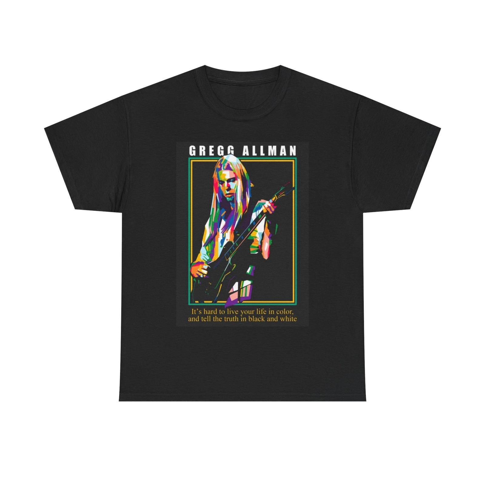 Men s and Women s T-shirts Gregg Allman XXL