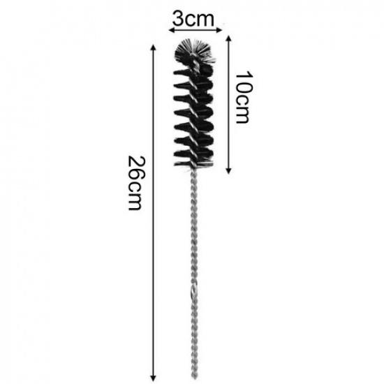 Car Air Door Carbon Deposit Cleaning Brush Engine Cylinder Nylon Bristles Tool