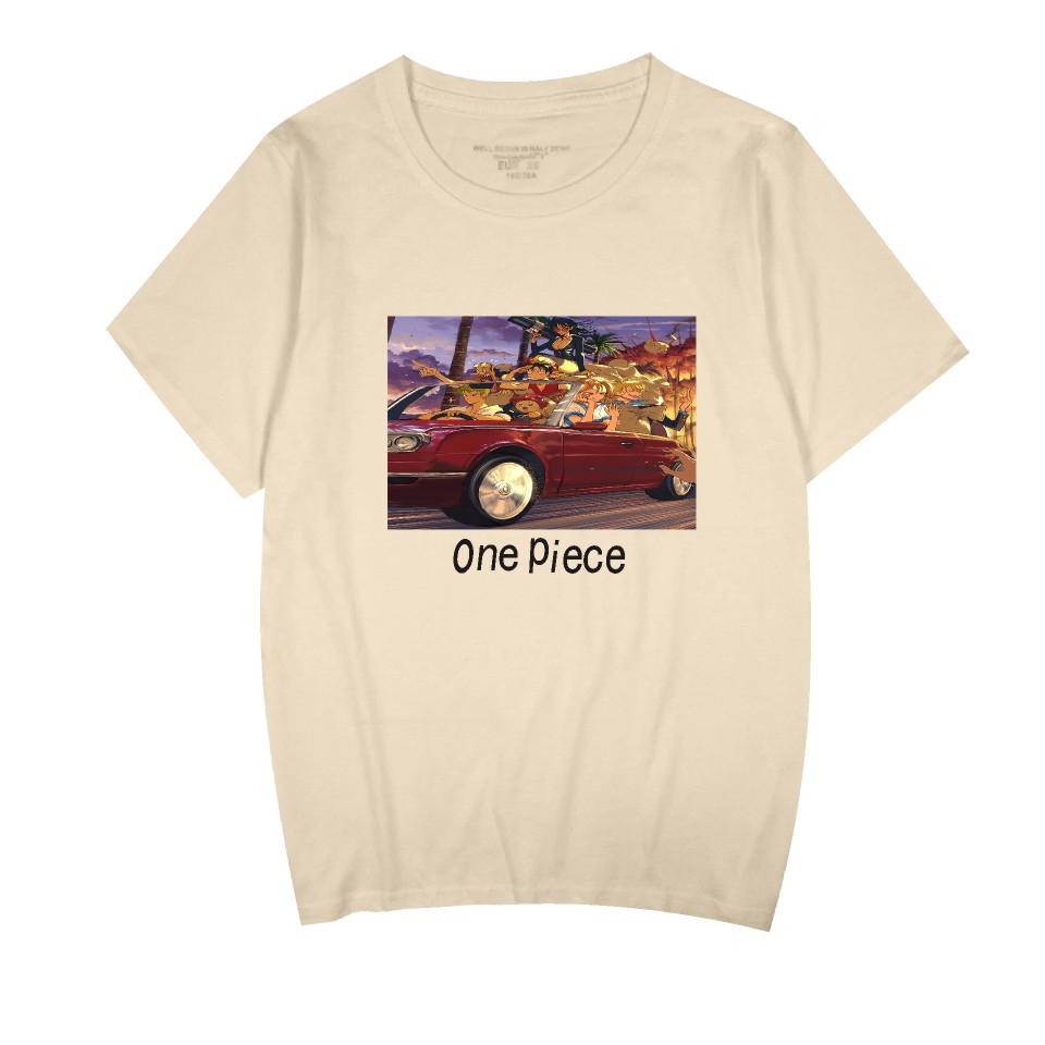 Fashion for Fans of ONE PIECE Anime Women Men's Casual Printed Short Sleeve T-shirts