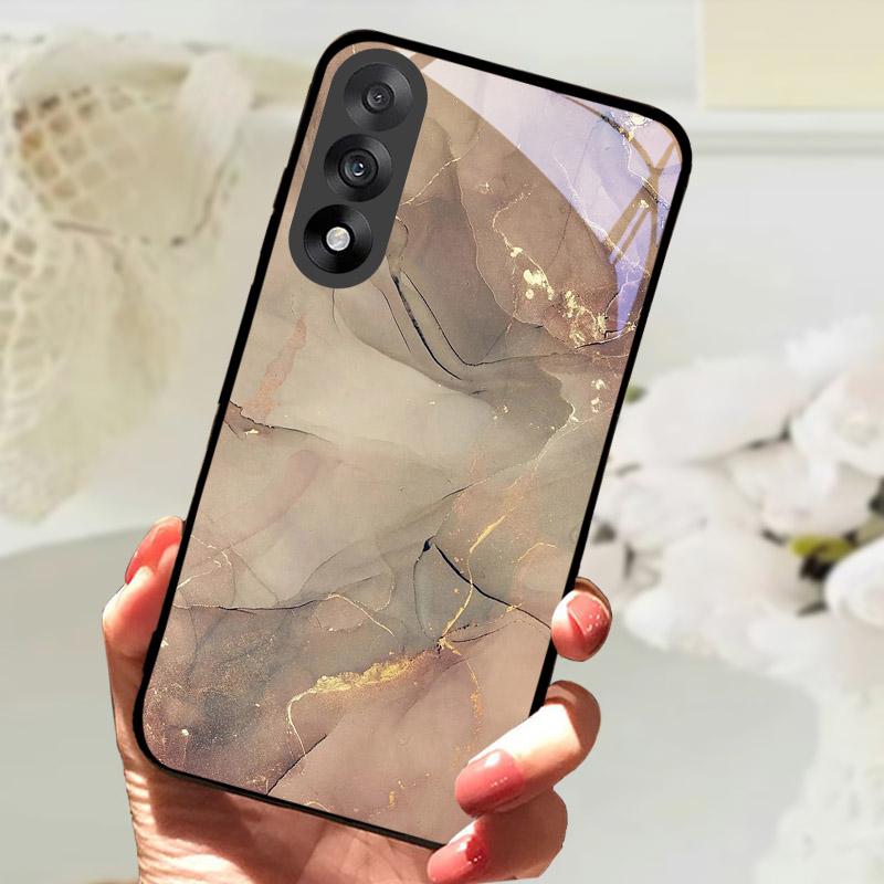 För OnePlus Nord 5 5G Stötsäker Mobilskal Härdat Glas Baksida För OnePlus Nord5 Capa Bumper Fundas Skyddande Skal