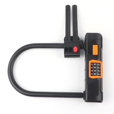Lucchetto a U per Bicicletta Acciaio Antifurto Sicurezza Bicicletta Accessorio Sicurezza Ciclismo