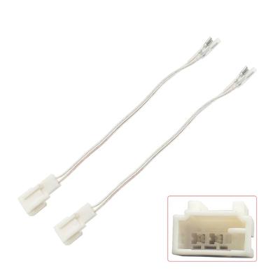 2X Car Speaker Adapter Connector Plug for Toyota Scion Mitsubishi Subaru Speakers Wire Wiring Harness Cable