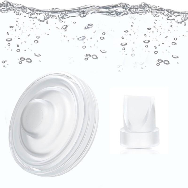 Válvulas/Membrana de Silicona de Grado Alimenticio Fácil Instalación Accesorios para Extractor de Leche Parte de Repuesto a Prueba de Fugas