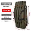 Fishing Gear Bag  Green Waterproof and Wear-resistant Multifunctional Shoulder Bag  Dual Shoulder Carry System