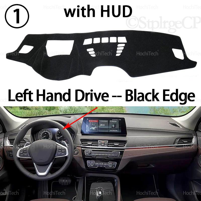 Dashboard Cover Avoid Light Anti-Slip Anti-dirty Mat Pad Sunshade Dashmat Protect for BMW X1 F48 2016- LHD RHD