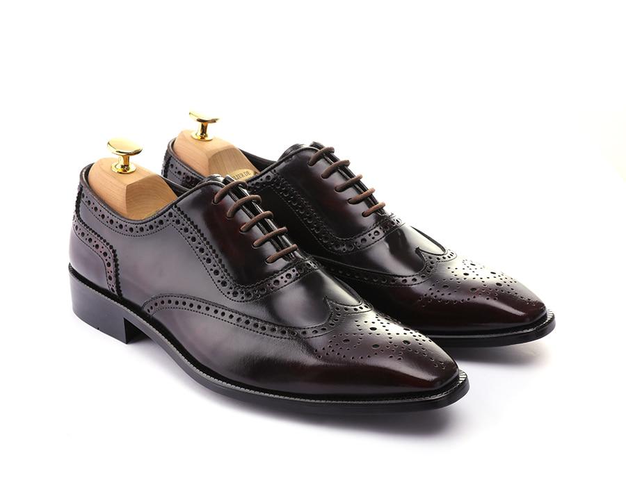 Lavantano [Slim Line] Wingtip - Wine