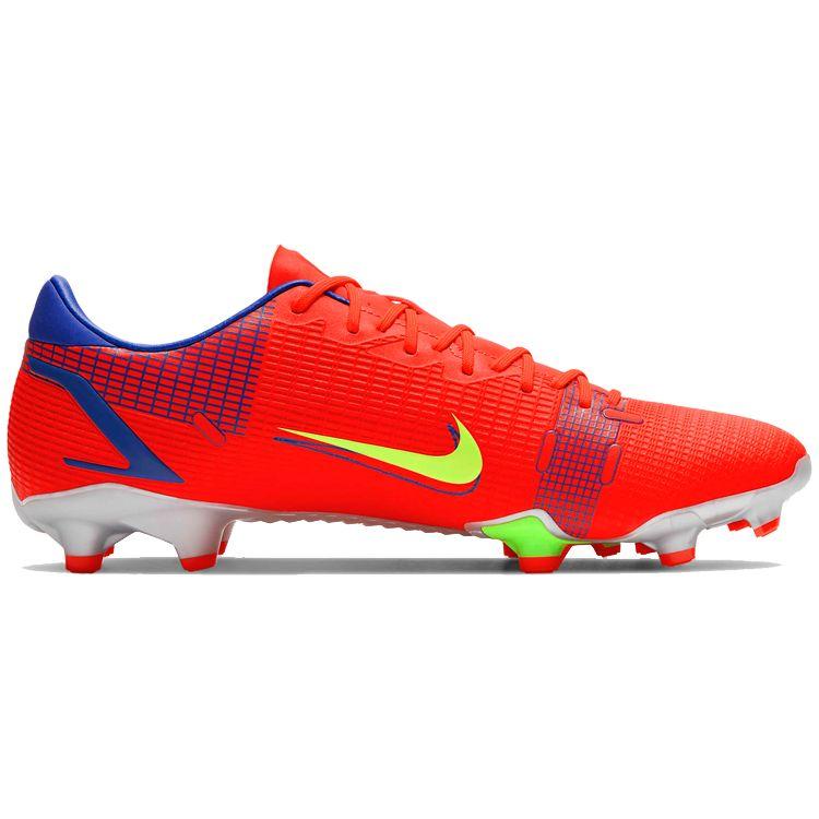 Nike Mercurial Vapor 14 Academy FG MG Jaskrawy Karmazynowy Indigo Burst Męskie Trampki Czerwony Biały Metaliczny Srebrny CU5691-600