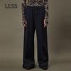 LESS Women's Autumn Casual Wide-Leg Trousers
