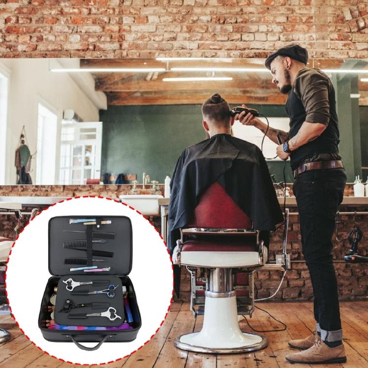 Hair Cutting Scissors Storage Bag Shaving Kits Haircut Accessories Organizer Bag Hair Styling Tools Carrying Case Gifts