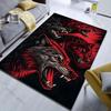 3D Fierce Wolf Pack Print Carpet for Bedroom Living Room Bedside Sofa Floor Mat Children's Play Room Non-slip Rug Fast Shipping