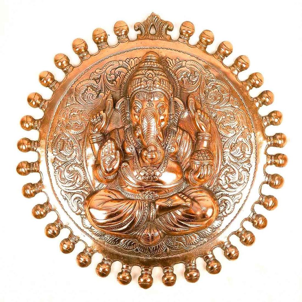 Ganesh Wall Hanging Religious Decor for Home Entrance | Pooja Ghar |Gifts & Festivals