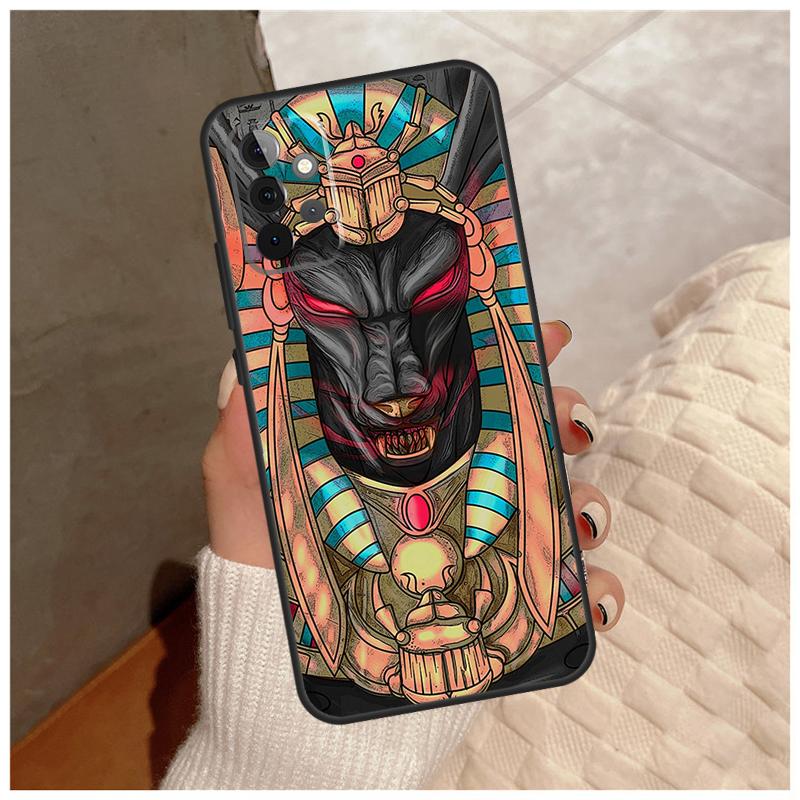 Egypt Nefertiti Anubis Ankh For Samsung Galaxy A36 A56 A16 A26 A06 A52 A53 A33 A13 A34 A54 A14 A15 A35 A55 A22 A32 Case