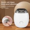 Electric Nail Filer Rechargeable Fingernail Polisher With Light Automatic Electric Nail Clipper For Nail Care And Polishing