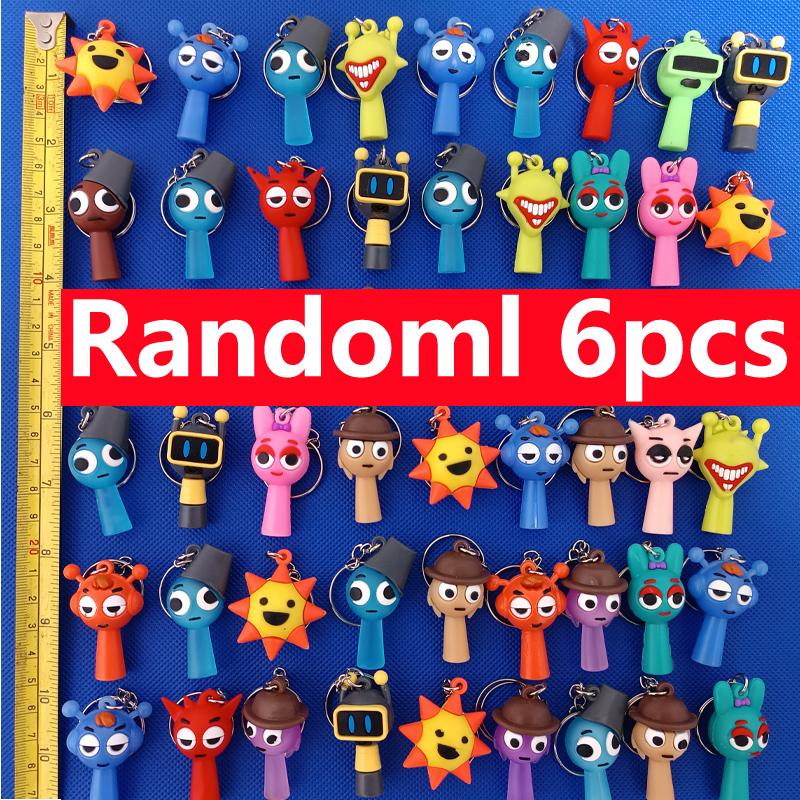 

2025 Новый ГОРЯЧИЙ Набор Сюрприз-бокс Sprunki Мультяшные Горячие Игры Коллекционная Кукла Игрушка Игра Sprunki Аниме Экшн Детские Подарки на День Рождения Игрушка