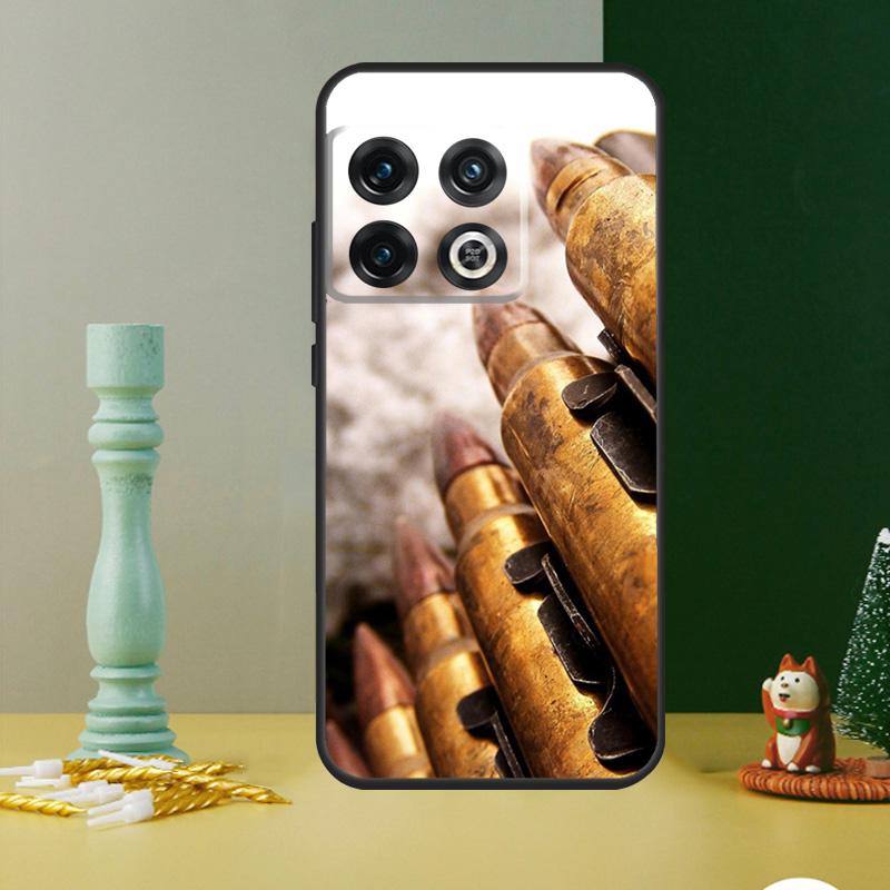 Military Gun Bullets Collage Case For OnePlus Nord CE 2 3 4 Lite N20 N30 9 10 Pro 8T 9RT 10T 10R 12 11 12R 13 13R Cover
