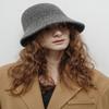 Slope Shape Asymmetric Bucket Hat Gray H042GR