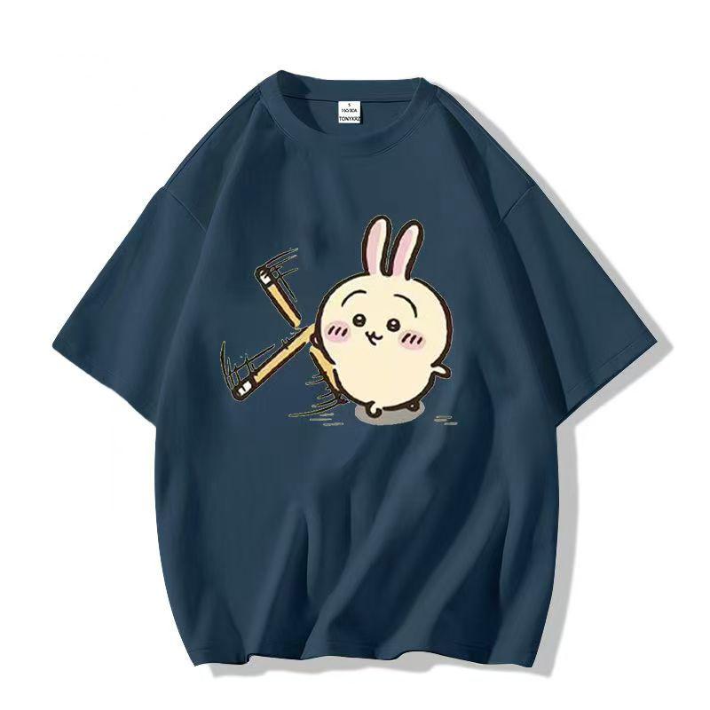 Big Size Women Cotton T-shirt Women Short Sleeve Casual Half Sleeve Loose Top