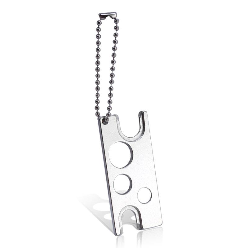 Stainless steel Caps Opener for Universal Eyelash Glue Replacement Bottle Mouth Head Anti-blocking Eyelash Tool