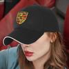 Fashion Men Women Car Decoration Baseball Cap Car Logo Sun Hat For Porsche Boxster Cayenne Panamera Macan Cayman 911 918 996 917 991