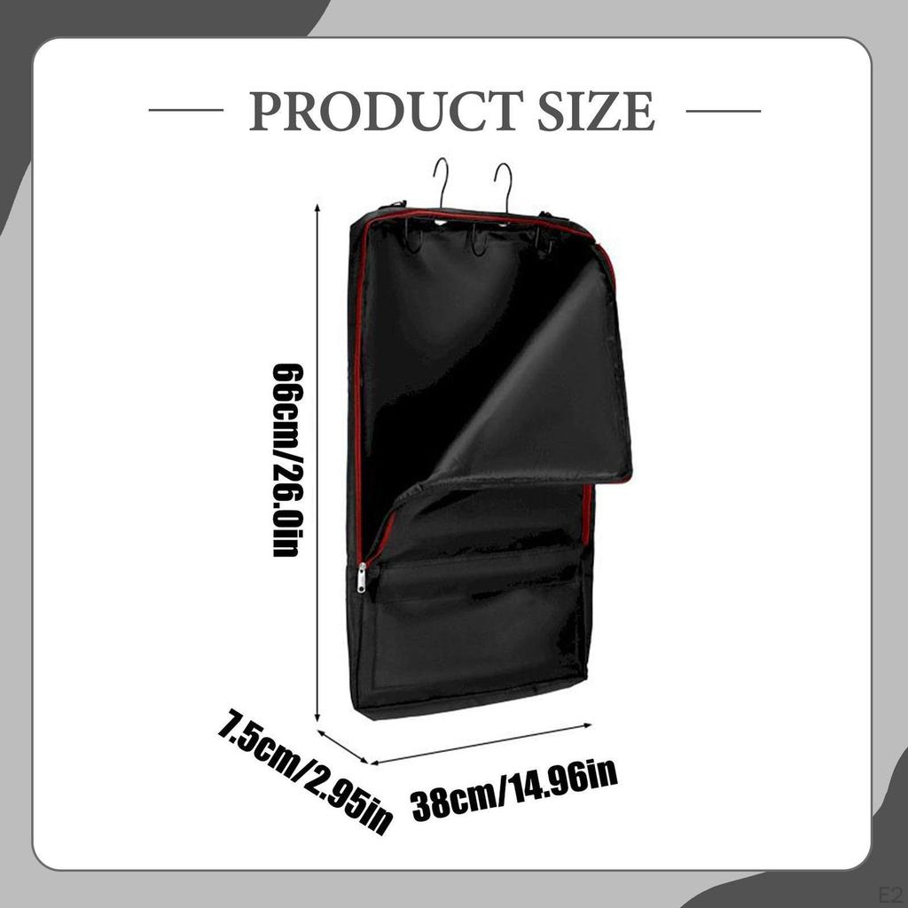Bridle Bag for Horses with Hooks Gift Outdoor Zipper Tear Resistant Storage Tote Tack Carry