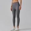 High Waisted Nude Yoga Pants For Women, Seamless Quick Drying Tight Fitting Pockets, Running And Sandblasting Fitness Pants