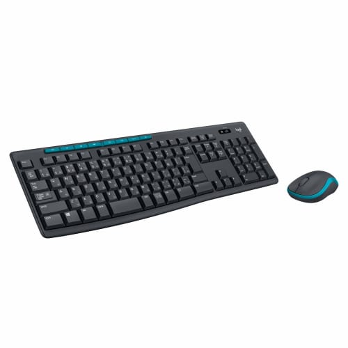 

Logitech Wireless Mouse Keyboard Set Wireless MK270G Black Splashproof Windows Chrome Unifying Not Compatible