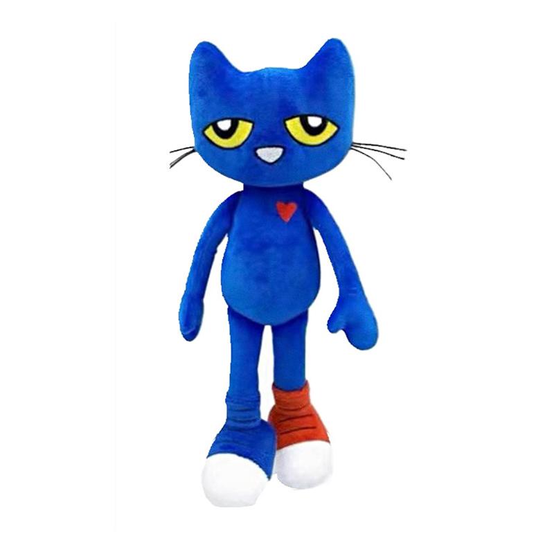 

30cm Pete the Cat Plush Toy Stuffed Animal Plushies Kitten Doll Soft Cartoon Figure Sleeping Pillow Fans Birthday Christmas Gift