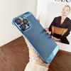 Luxury Frameless Plating Armor Cooling Case for iPhone 15 14 13 Pro Max Shockproof Camera Protection Slim Breathable Mesh Cover