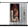 Anime Steins Gate Shower Curtain Waterproof Polyester Fabric Paint Colorful Bath Curtains Home Bathroom Decor Curtain With Hook