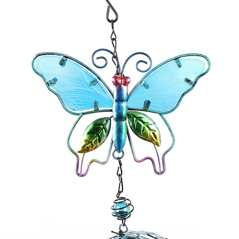 Painted Bell Pendant Vintage Hanging Decoration Blessing Butterfly Wind Chime  Scenic Spot