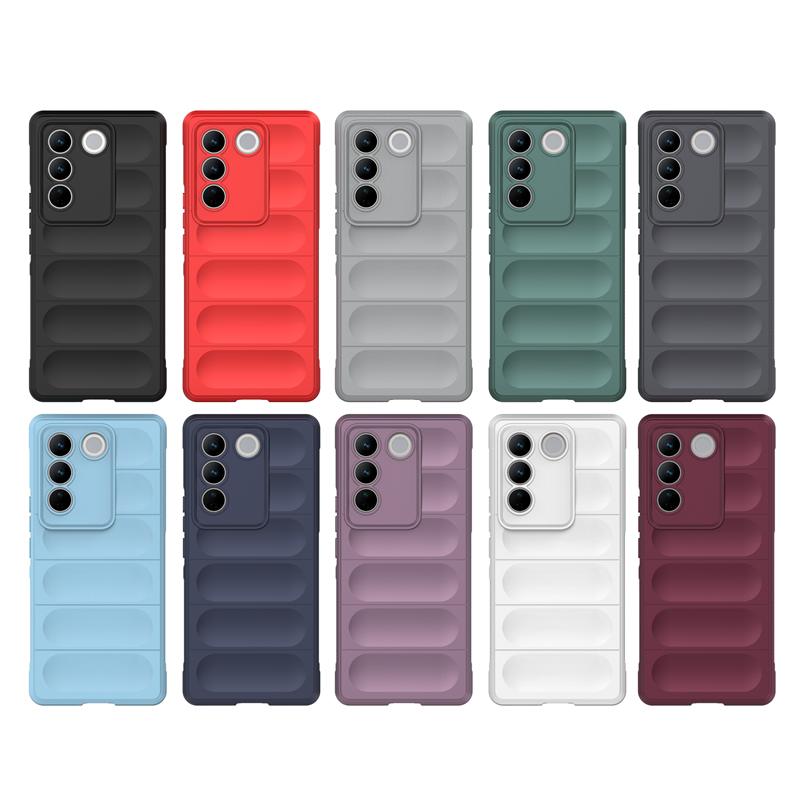Case For Vivo V27 Cases Vivo V23 V25 V27 Pro 5G Cover Skin-Friendy Shockproof Silicone Original TPU Protective Phone Back Cover