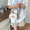 2025 New Cartoon Toast Cat Tote Bag Female Cute Versatile Large Capacity Delicate Shoulder Crossbody Bag