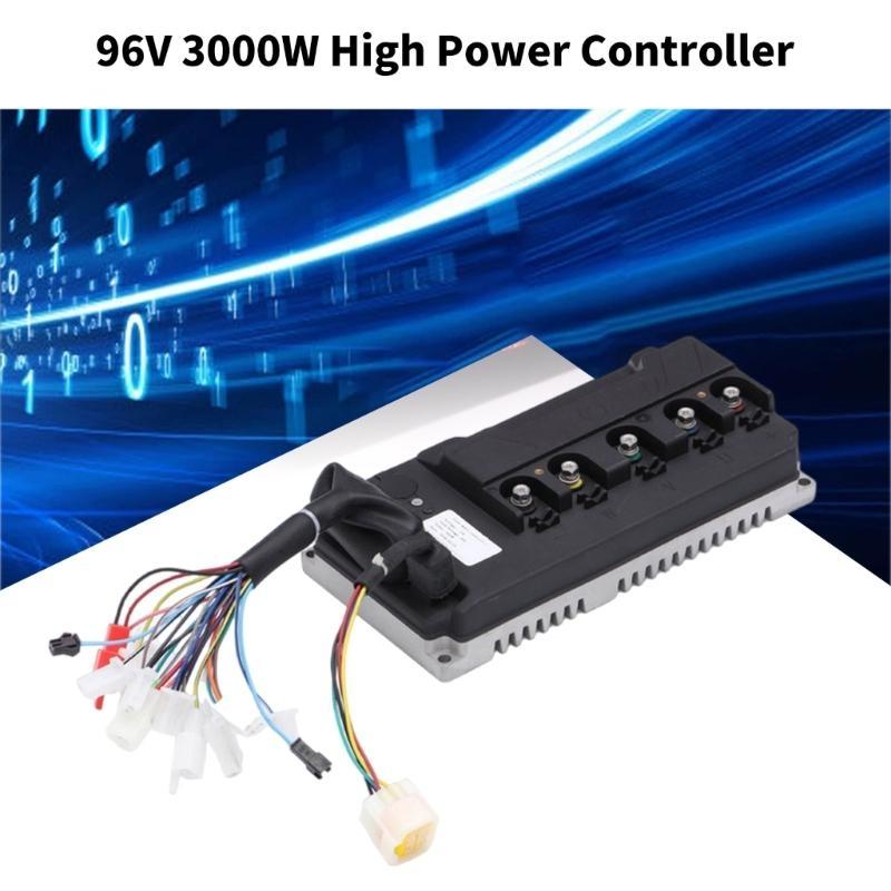 High Power Brushless Motor Controller for Electric Bike Modified Accessory 96V 3000W Sine  Motor Speed Controller