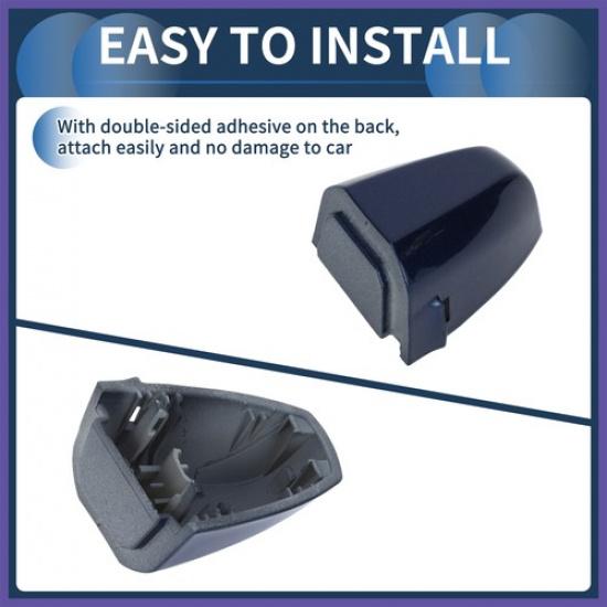 Door Handle Cover Front Left No.51217396541 for BMW X1 X2 X5 15-18 Blue