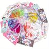 JOYFY 28 Packs Valentines Day Sticky Hands with Card Headers for Party Favor Classroom Exchange Prizes Greeting Cards
