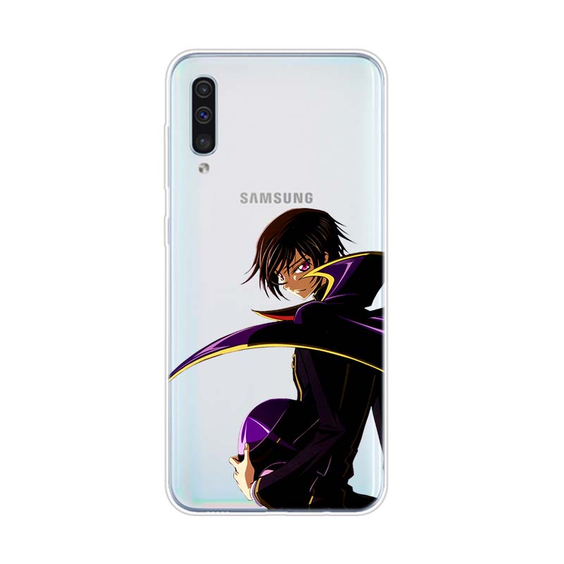 Anime Code Geass Lelouch For Samsung Galaxy A90 A80 A70 A60 A50 A40 A30 A20S A20E A10 A10E A10S S8 S7 S6 Edge Phone Case