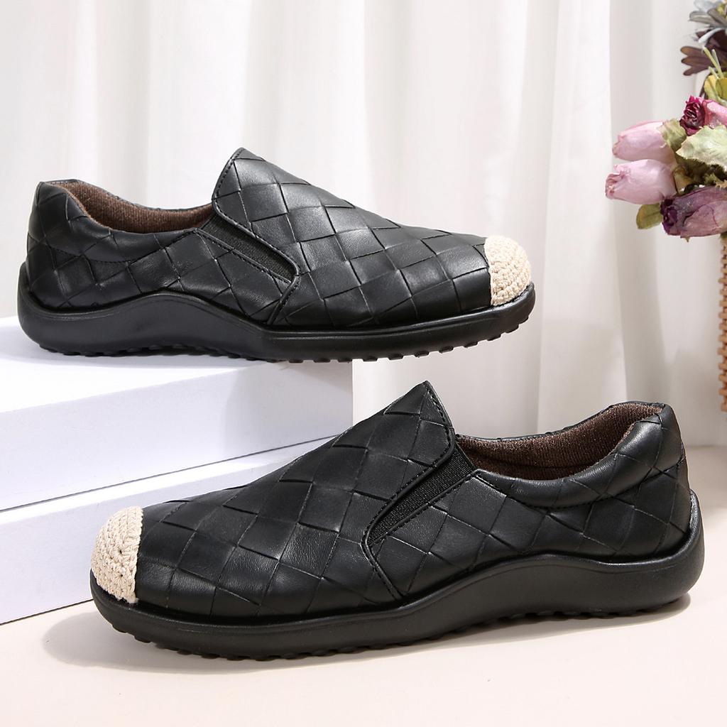 Fisherman Shoes Women's Lazy Doudou Shoes Spring and Autumn New Single Shoes Flat Comfortable Casual Shoes Women