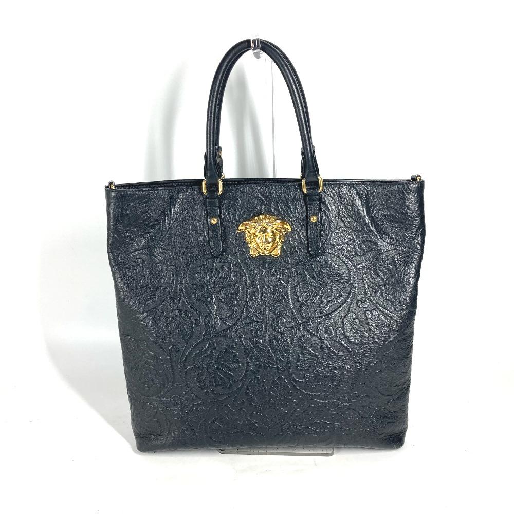 VERSACE logo Medusa Shoulder Tote Bag Shoulder Bag Vertical Hand Bag