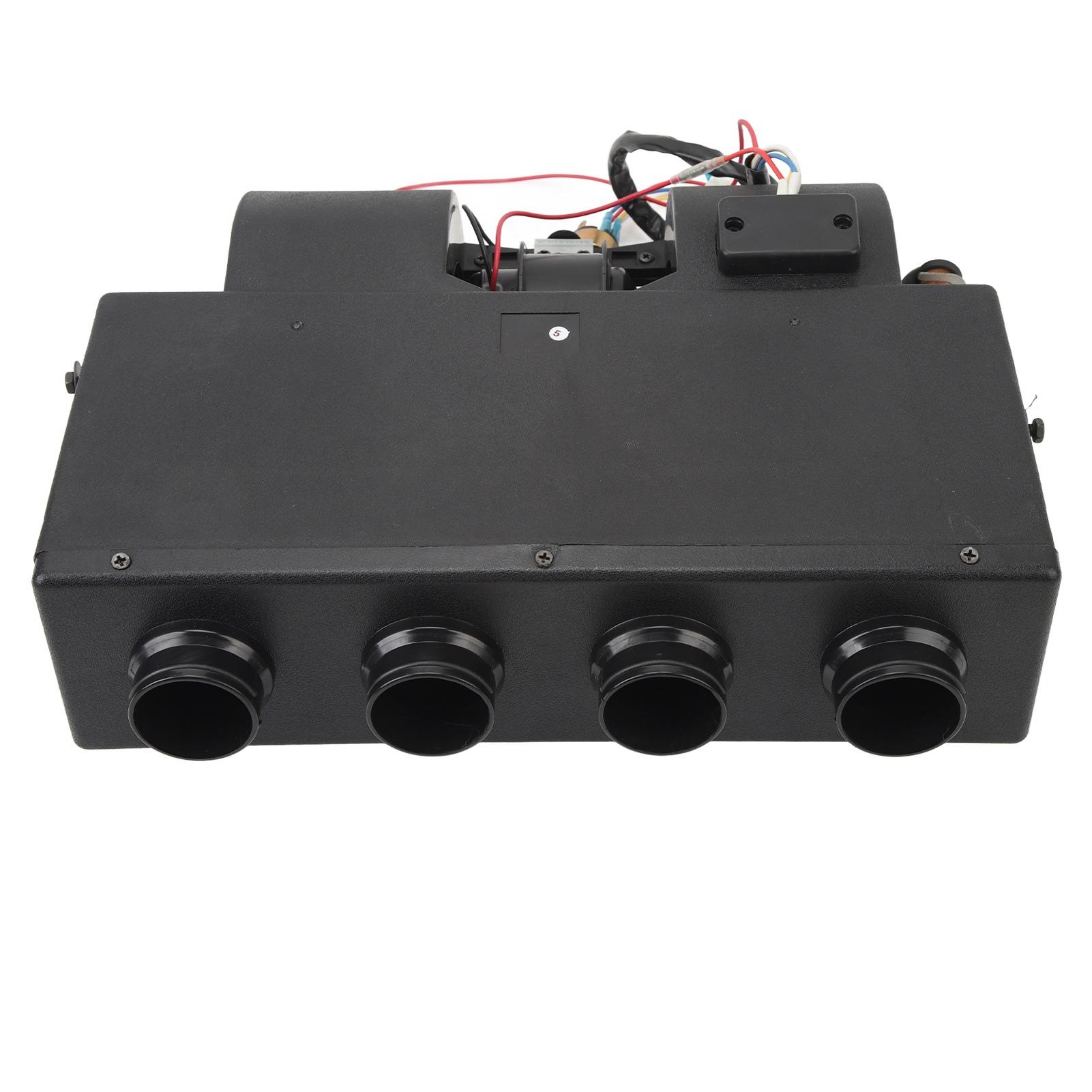 

4-портовый испаритель кондиционера для автомобиля, блок в сборе, нагреватель воды, испаритель кондиционера для автомобилей, автодомов, сельскохозяйственной техники, 24 В