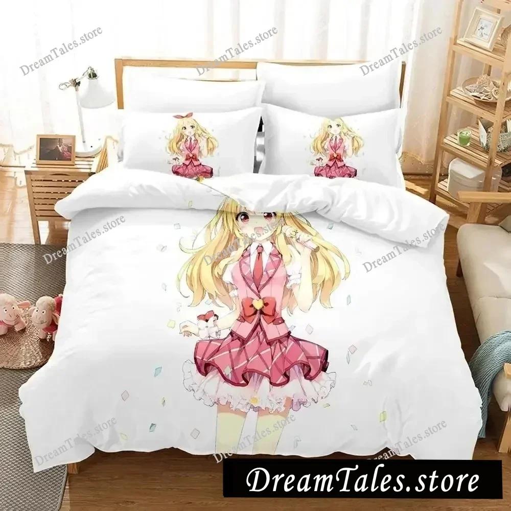 3D Printing Aikatsu! Cartoons Bedding Set Duvet Cover Bed Set Quilt Cover Pillowcase Comforter King Queen Size Adult Bedding741