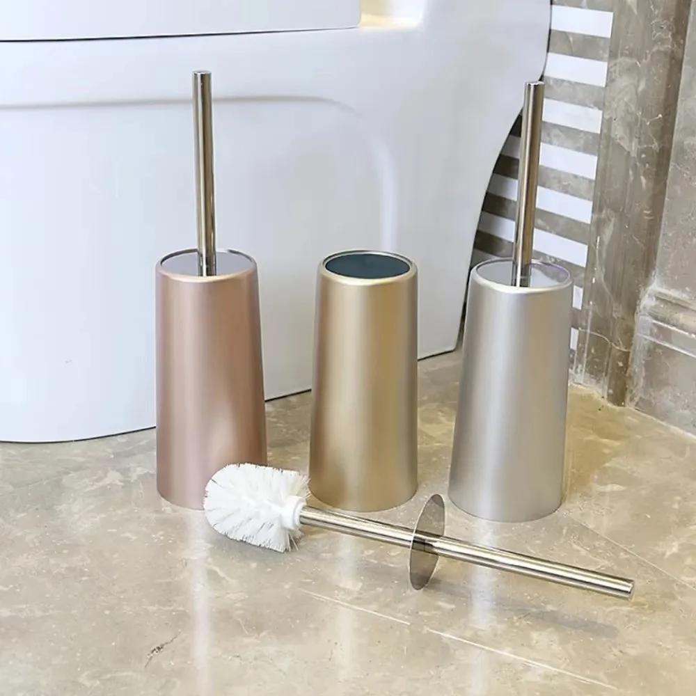Creative Easy to Clean Toilet Brush with Holder Long Handled Space Saving WC Brush Floor Cleaning Bathroom Cleaning Brush