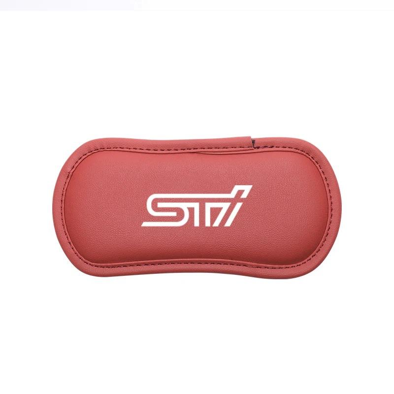 For Subaru XV Legacy Impreza Crosstrek Forester Outback Smart Leather Car Knee Pad Elastic Leg Cushion Armrest Pad Accessories Y14