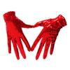 Sequins Stage Performance Props Gloves Adult Halloween Cosplay Dancing Show Magic Fashion Personality Hip Hop Woman Men