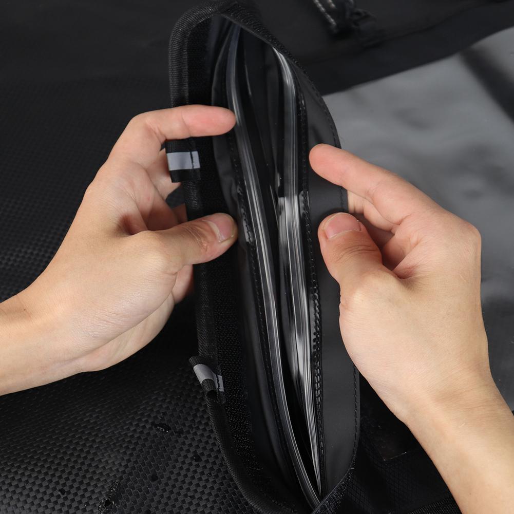 Waterproof Trail Map Case Foldable Transparent Document Bag Outdoor Map Storage Bag For Adventure Camping Travel Hiking